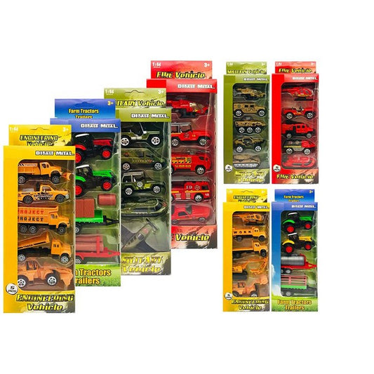 Diecast Trucks, 10cm, Asstd